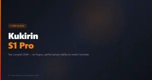 Kukirin S1 Pro — ex-Kugoo, performances réelles et verdict honnête